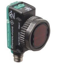 Pepperl&plus;Fuchs Photoelectric Sensor; Polar Retro; Rectangular; 5m Range; 10-30VDC; NPN/PNP Configurable (x2); LO/DO Configurable; M8 QD